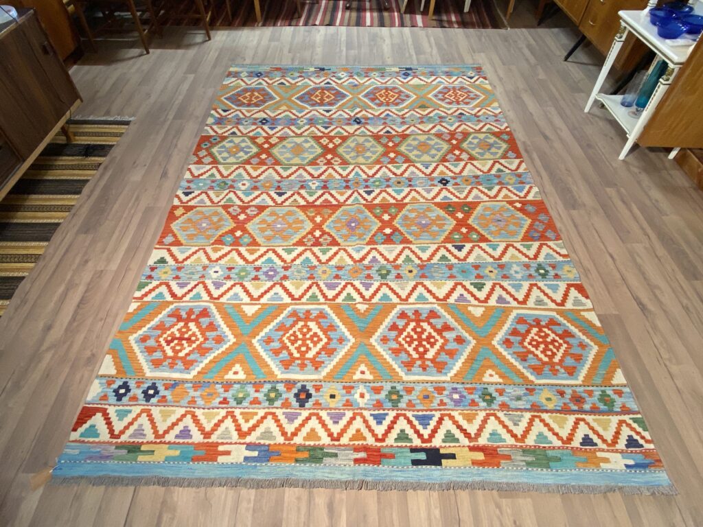 Handwoven Afghan Kelim
