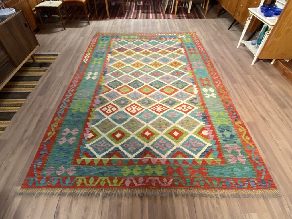 Handwoven Afghan Kelim