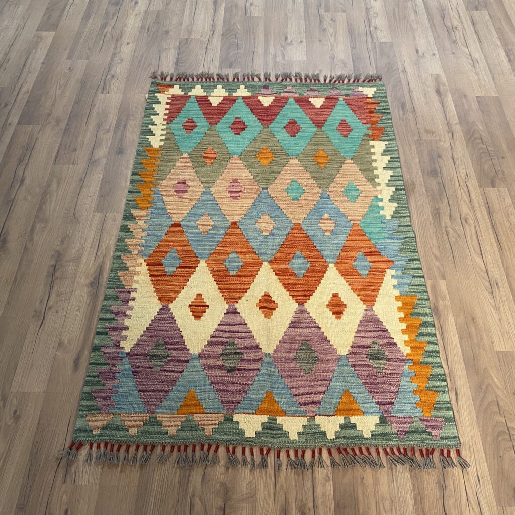 Handwoven Afghan Kelim