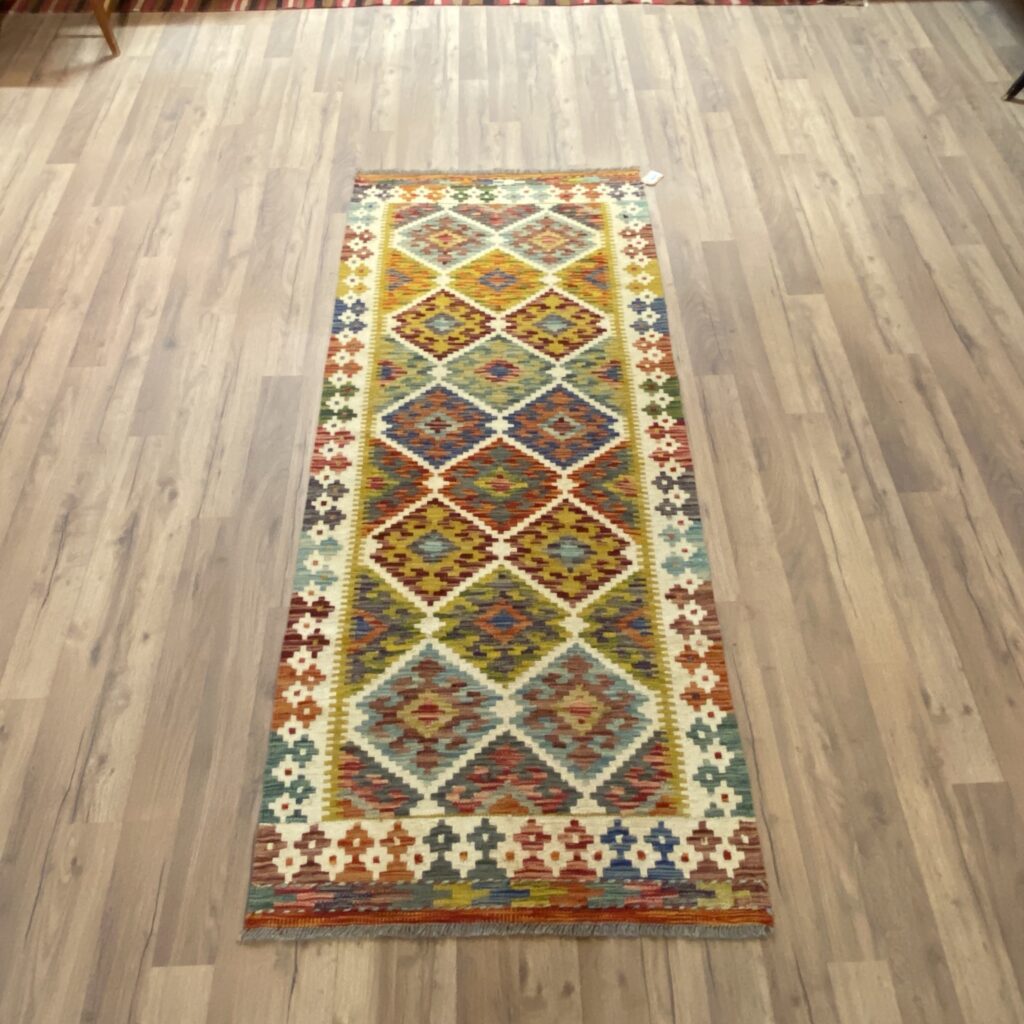 Handwoven Afghan Kelim Hallmatta