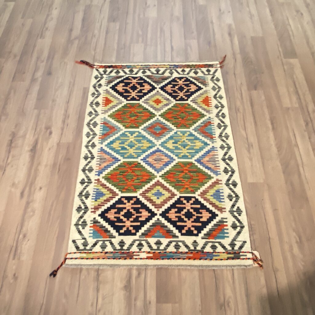 Handwoven Afghan Kelim Hallmatta